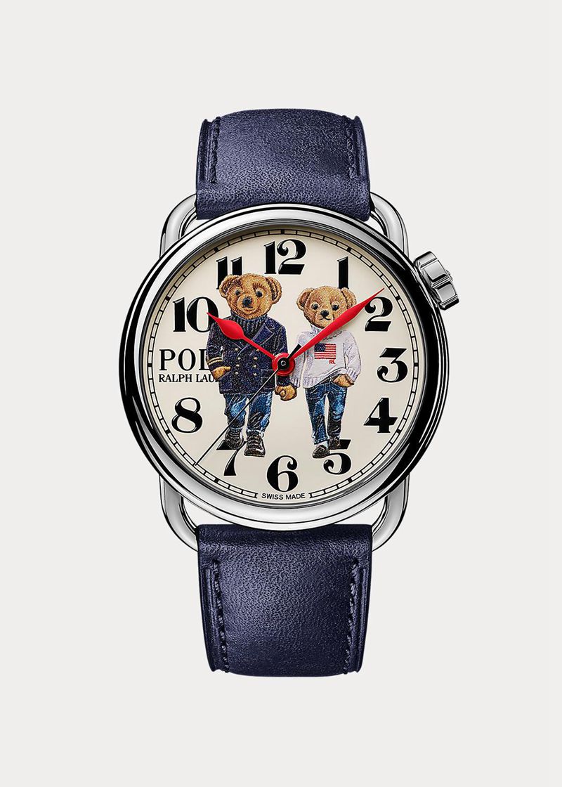 Relojes Polo Ralph Lauren Mujer Ralph & Ricky Bear Steel 38 Mm Watch Chile Blancas NAOZB-4369